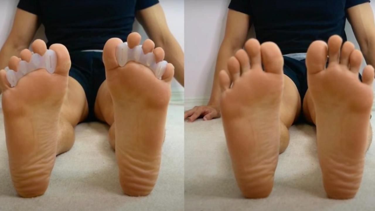 Toe-spacers (Image via Getty Images)